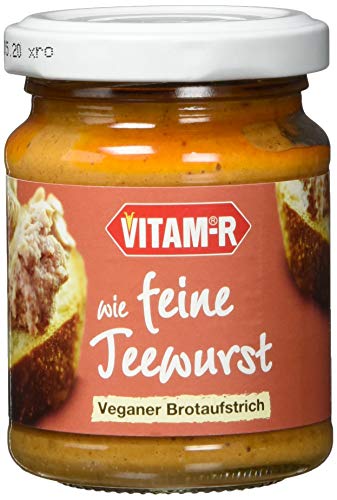 Vitam Bio Brotaufstrich Wie Teewurst, 6 x 120g von VITAM