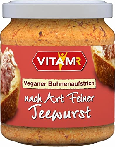 Veganer Bohnenaufstrich nach Art Feine Teewurs (0.12 Kg) von VITAM