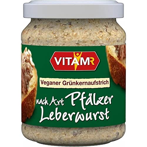 Veganer Grünkernaufstrich nach Art Pfälzer Leberwurst (0.12 Kg) von VITAM