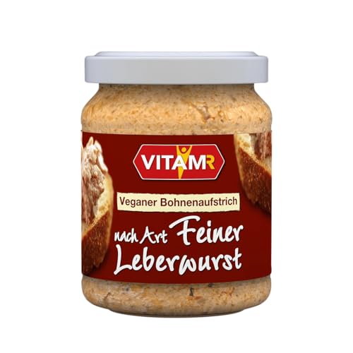 veganer Bohnenaufstrich nach Art Feiner Leberwurst (0.12 Kg) von VITAM