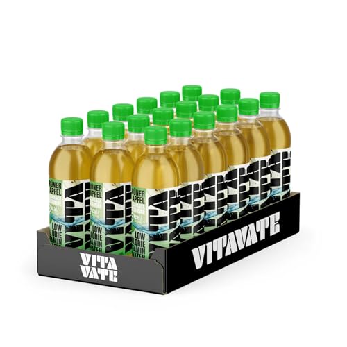 VitaVate Vitaminwasser 18x (0,5L) Flaschen kalorienarmes Erfrischungsgetränk von VITAVATE