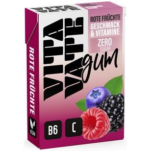 Vitavate Kaugummi Rote Früchte & Vitamine Zero Suger, 20er Pack (20 x 28.2g) von VITAVATE