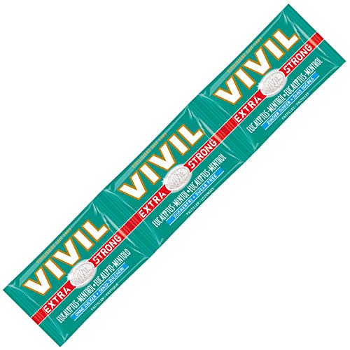 Vivil Extra Strong Eukalyptus Menthol Pastillen zuckerfrei 75g von VIVIL A. MÜLLER GMBH & CO. KG