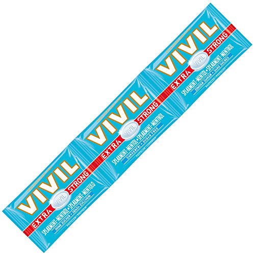 Vivil Extra Strong Spearmint Menthol Pastillen zuckerfrei 75g von VIVIL A. MÜLLER GMBH & CO. KG