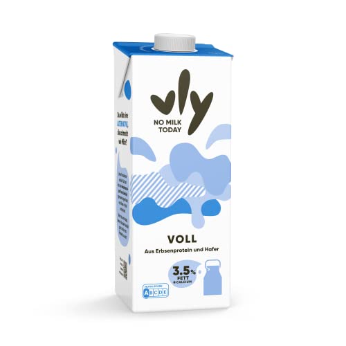 vly - Die köstlich cremige Milchalternative aus Erbsenprotein + Kalzium | Vegane Milchalternative ORIGINAL: Müsli Shakes Kochen | Viel Protein, wenig Zucker, Erbsenproteingetränk, Protein von VLY