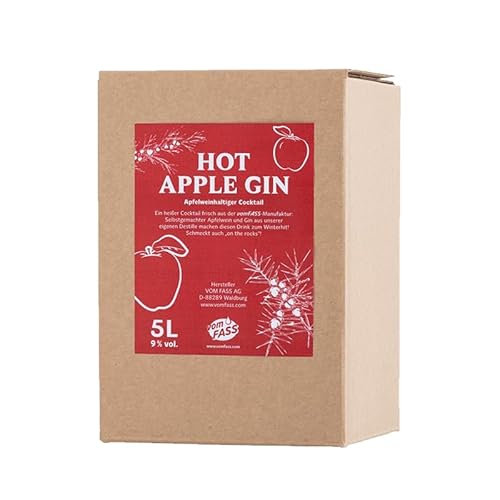 Hot Apple & Gin, 5 Liter Bag in Box von VOM FASS