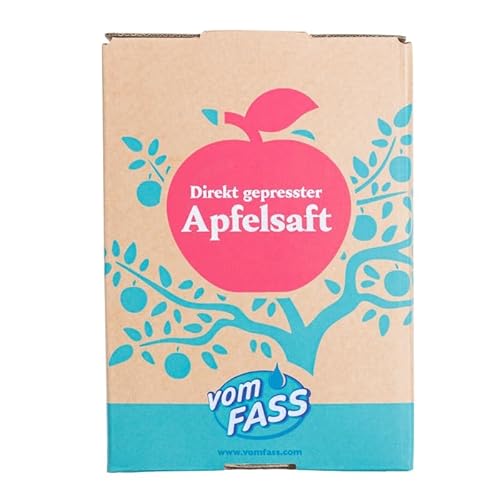 VOM FASS Bodensee-Apfelsaft, 5 Liter, Bag in Box von VOM FASS