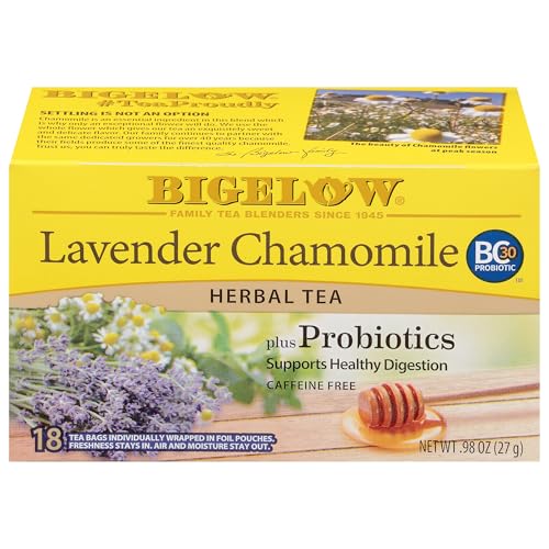 Bigelow Herbal Tea Bags Lavender Chamomile Plus Probiotic von Bigelow Tea