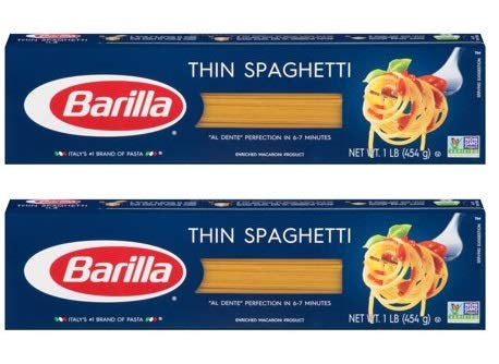 Barilla Dünnes Spaghetti, 473 ml von VORAGA