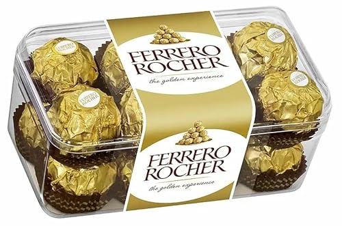 Ferrero Rocher Pralinenschachtel, 16-teilig, Geschenkbox von Ferrero Rocher, 200 g von VSTAR