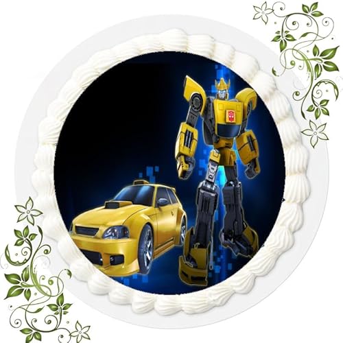 Fondant Tortenaufleger Tortenbild Geburtstag Motiv Transformers Nr. 25 von VSW