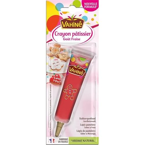 Vahiné Bleistift pÃ ¢ Tissier Goa „T Natural Erdbeeraroma 25G (3er-Pack) von Vahine