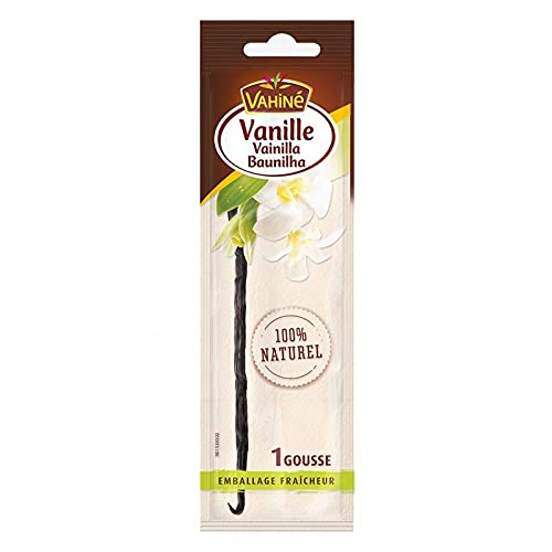 Vahiné Vanilleschote 100% natürliche Verpackung Frische (Loads 3 Pods) von Vahine