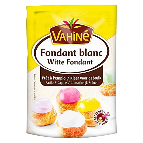 Vahiné Weiß Fondant bereit, Lâ € ™ Beschäftigung 125G (3er-Pack) von Vahine