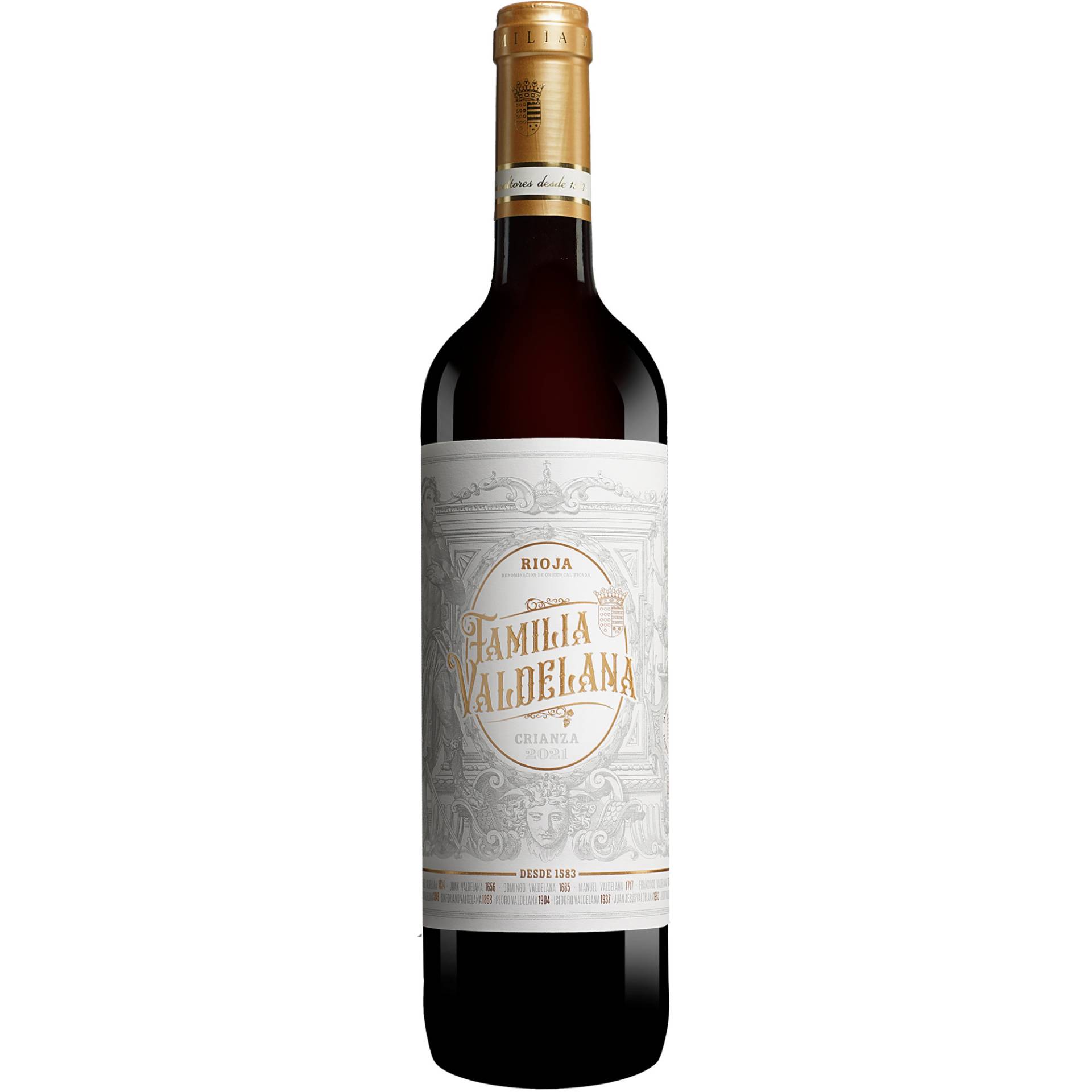 Valdelana Tinto Crianza 2021  0.75L 14.5% Vol. Rotwein Trocken aus Spanien von Valdelana