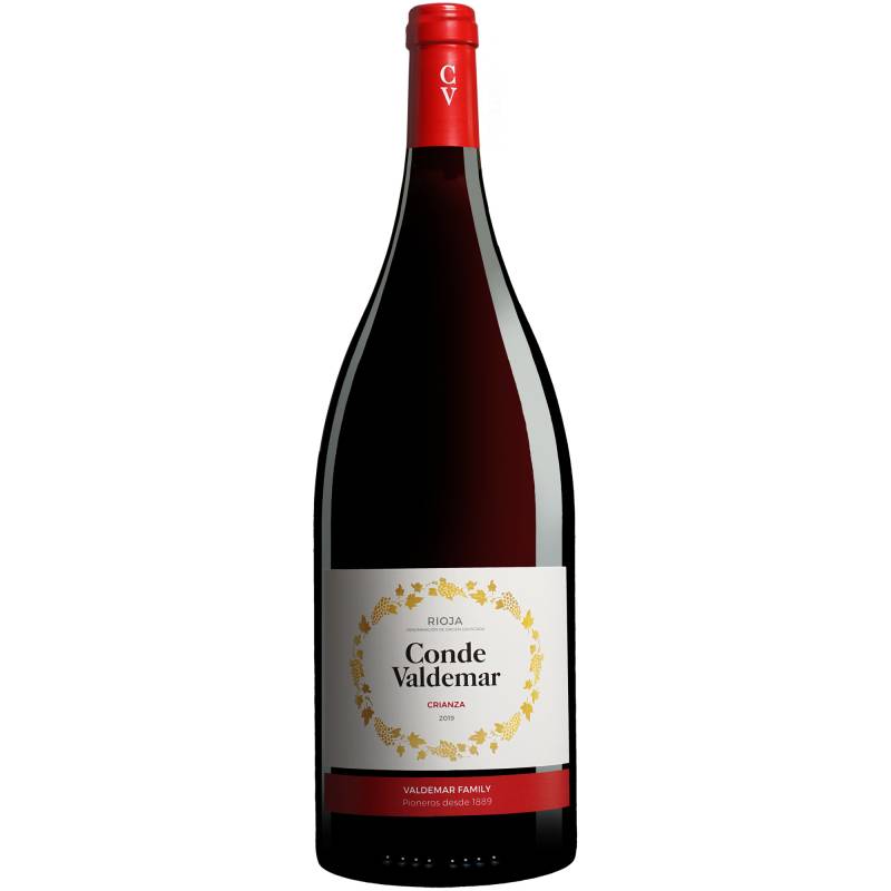 Conde de Valdemar Crianza - 1,5 L. Magnum 2019  1.5L 14% Vol. Rotwein Trocken aus Spanien von Valdemar