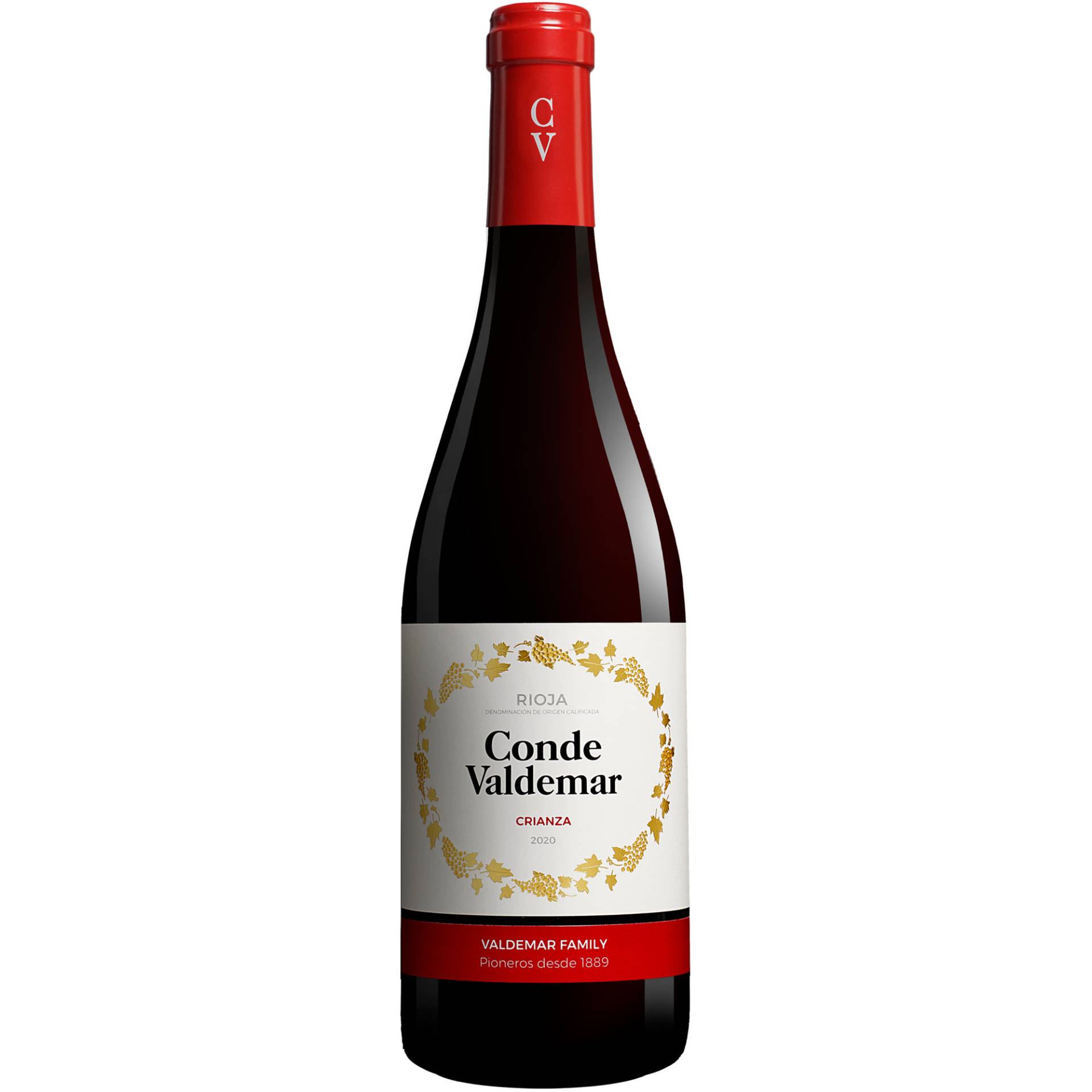 Conde de Valdemar Crianza 2020  0.75L 14% Vol. Rotwein Trocken aus Spanien von Valdemar