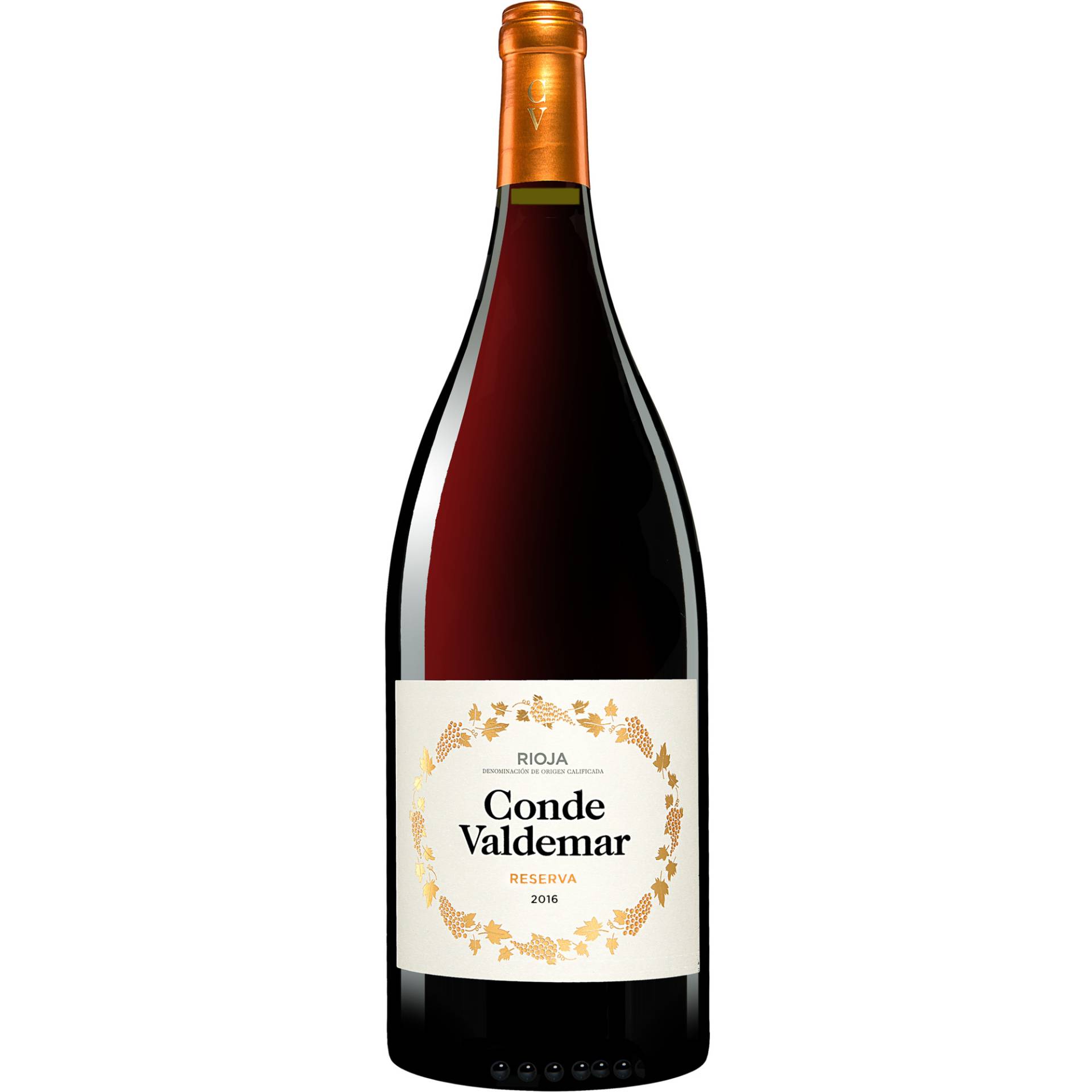 Conde de Valdemar Reserva - 1,5 L. Magnum 2016  1.5L 14% Vol. Rotwein Trocken aus Spanien von Valdemar