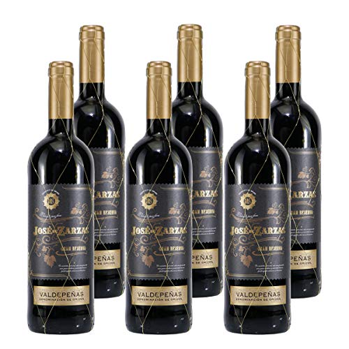 Jose de Zarzas Valdepeñas Gran Reserva D.O. (6 x 0,75L) von NUGOYA