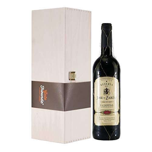 Jose de Zarzas Valdepeñas Reserva D.O. mit Geschenk-HK von Valdepenas