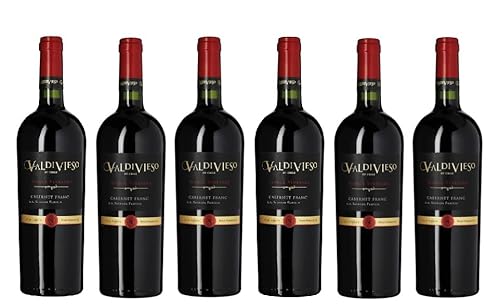 6x 0,75l - 2018er - Viña Valdivieso - Old Vines - wild fermented - Cabernet Franc - Sagrada Familia D.O. - Chile - Rotwein trocken von Valdivieso