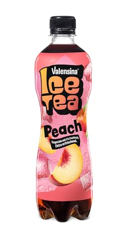 Valensina IceTea Peach, 12 x 0,5l, Eistee Pfirsich, Einweg von Valensina