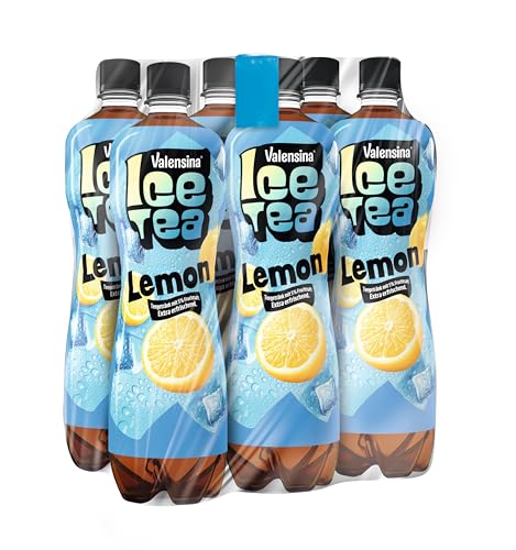 Valensina IceTea Lemon, 6 x 1l, Eistee Zitrone, Einweg von Valensina