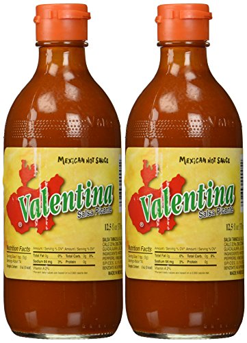 ValentinA Salsa Picante Mexikanische heiße Sauce, 355 ml, 2 Stück von Valentina