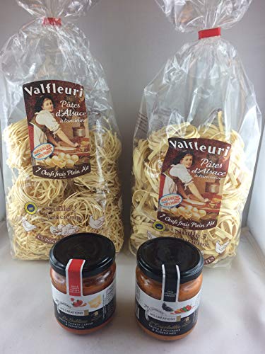 Pasta Menue mit 2 Saucen von Valfleuri