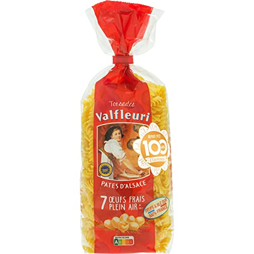 Valfleuri – Valfleuri Torsade – Pasta de Elsace 7 frische Eier 250 g von Valfleuri