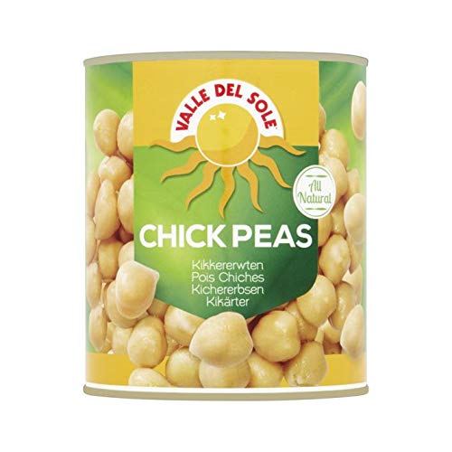 Valle del sole Chick Peas Kichererbsen 800G von Valle Del Sole