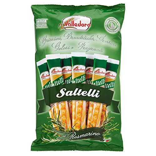 Valledoro Saltelli al Rosmarino/Grissini mit Rosmarin 240 gr. von Valledoro