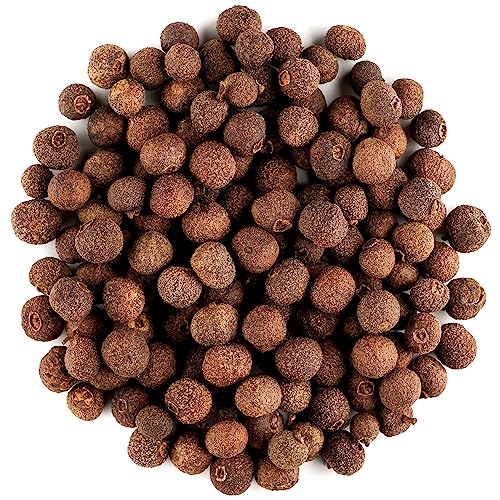 Piment Ganze Beeren Bio Gewürz - Pimentbeeren Gewürz - Jamaikanischer Pfeffer - Pimentkörner - Allspice Pimento All Spice Piment Bio Piment Ganz Bio Allspic Gewurz Gewürzter Pfeffer Pimentkorn 100G von Valley of Tea