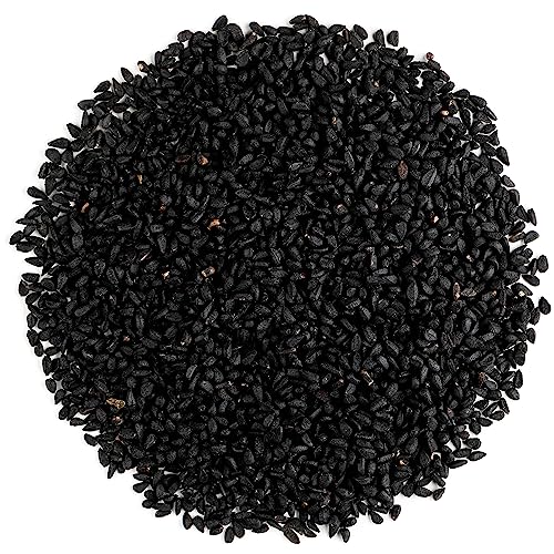 Schwarz Kümmel Samen Bio Nigella - Nigella Sativa - Schwarzkümmel Same Gourmetqualität - Schwarzkümmelsamen - Schwarzkümmelsamen Bio Nigelle Sativa Kümmelsamen Nigel Schwarz Kummel Nigella Zaad 200G von Valley of Tea