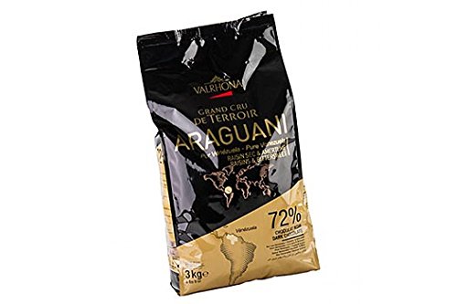 Araguani "Grand Cru", dunkle Couverture, Callets, 72% Kakao, Venezuela, 3 kg von VALRHONA