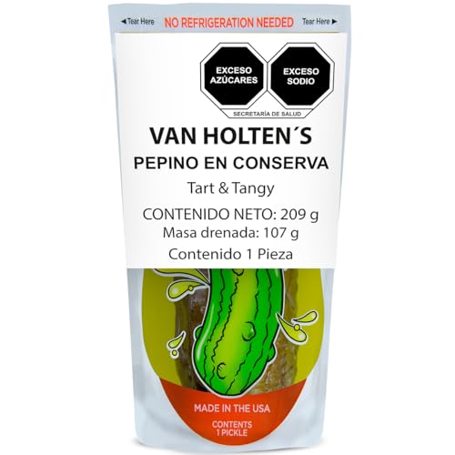 Van Holten's Pickle-In-A-Pouch-Jumbo Sour Pickles (12 in a case) von Van Holten's Pickles