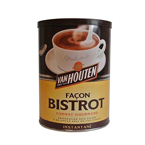 VAN HOUTEN Chocolat Facon Bistrot Format Gourmand Kakao zum Auflösen in Milch 425 Gramm von Van Houten