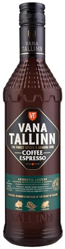 Vana Tallinn Coffee Espresso | süss & lecker | Jamaika Rum als Basis | der Kaffeelikör für Espresso Martini | vegan & glutenfrei | 35% | 0,5 L von Vana Tallinn