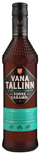 Vana Tallinn Toffee Caramel - Karamell | Vanille | Fudge | süss & lecker | Jamaika Rum als Basis | perfekt als Dessert & Shot | estnischer Rumlikör | 35% | 1 x 0.5 L von Vana Tallinn