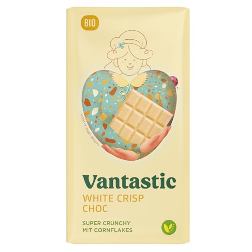 Vantastic White Crisp Choc, Bio, 90g von Vantastic