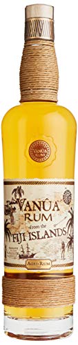 Fiji Rum Vanua – Premium-Rum von den Fidschi-Inseln – 700 ml – 40 % Vol. – Elegante Flasche mit Jute-Details von Vanua