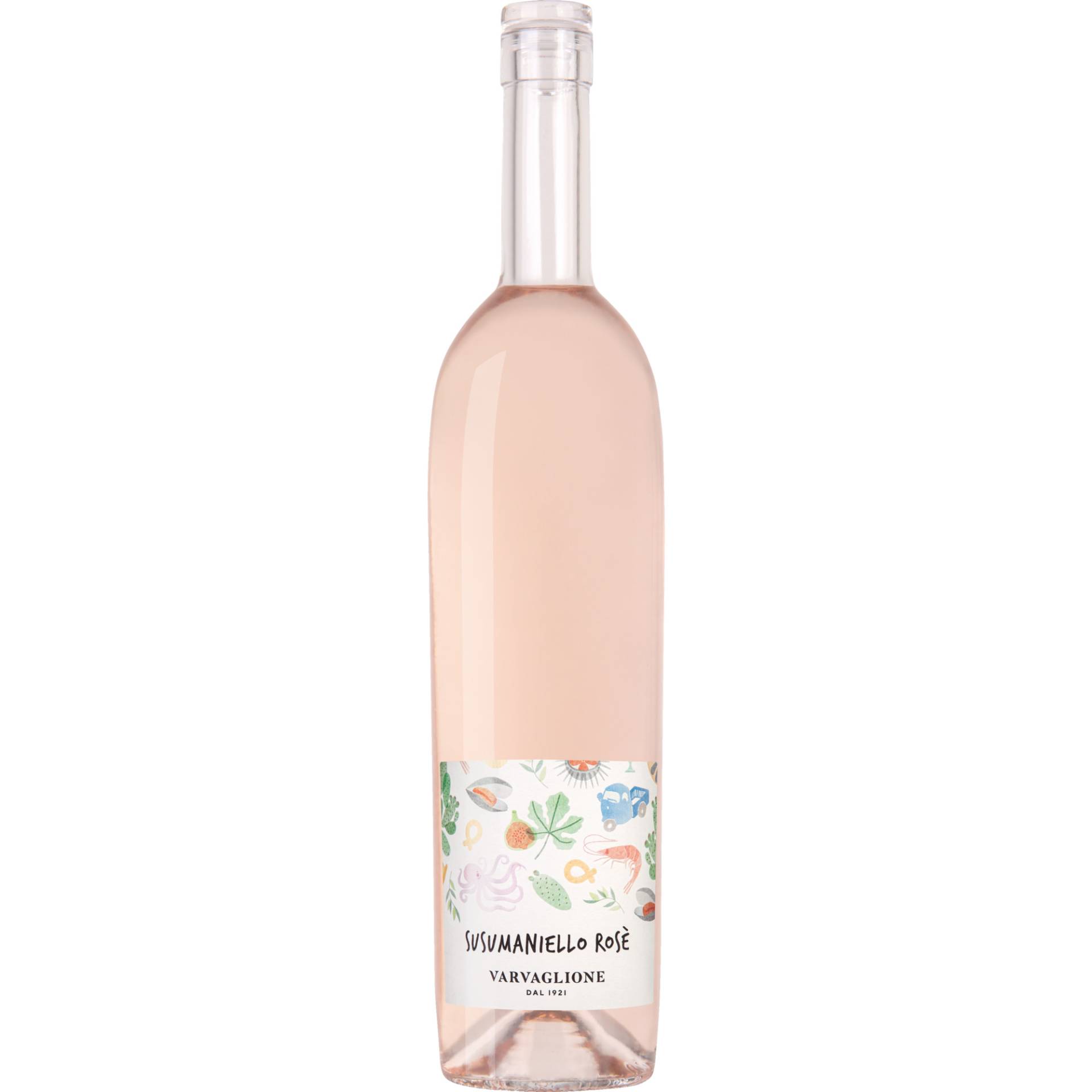 Susumaniello Rosato, Rosato del Salento IGP, Apulien, 2022, Roséwein von Varvaglione Vigne e Vini Srl - Contrada Santa Lucia snc - 74020 Leporano - Italy