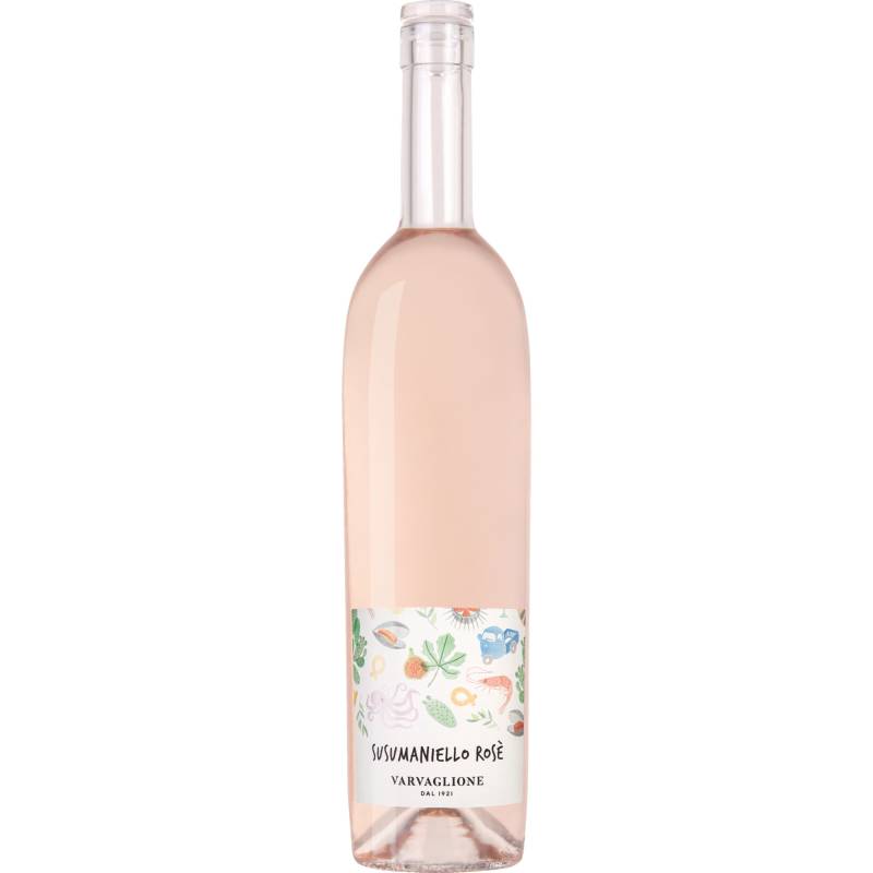 Susumaniello Rosato, Rosato del Salento IGP, Apulien, 2022, Roséwein von Varvaglione Vigne e Vini Srl - Contrada Santa Lucia snc - 74020 Leporano - Italy