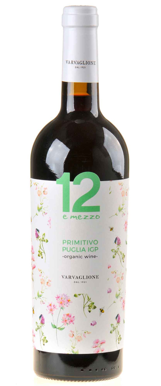 Varvaglione 12 e Mezzo Primitivo Puglia Bio 2021 von Varvaglione