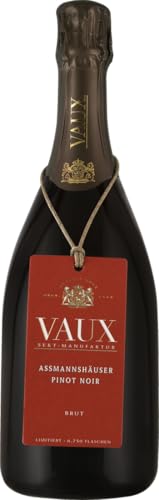 Schloss Vaux Assmannshäuser Pinot Noir Brut 2014 extra brut (0,75 L Flaschen) von Vaux