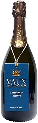 Vaux Rheingauer Reserve Riesling Brut Sekt 0,75 Liter von Vaux