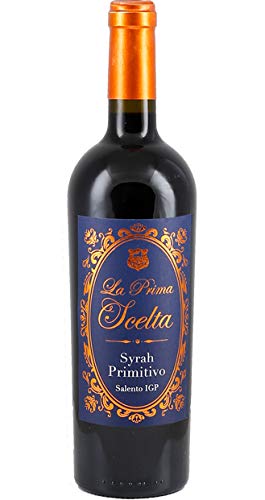 La Prima Scelta Syrah - Primitivo 2020 | Rotwein | Apulien – Italien | 1 x 0,75 Liter von Vecchia Torre