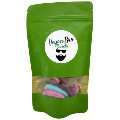 Vegan Bro SWEETS Mini Bag süß - 200g Vegane Fruchtgummis Weingummi süße Fruchtgummis - perfekt zum verschenken von Vegan Bro SWEETS