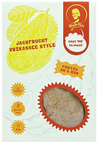 VEGAN PETE - Jackfrucht Vrikassee, veganes Fertiggericht in Bio-Qualität, 8 x 250g von Vegan Pete