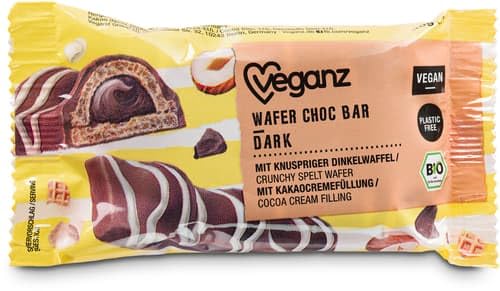 Veganz BIO Wafer Choc Bar Dark (0.03 kg) von Veganz